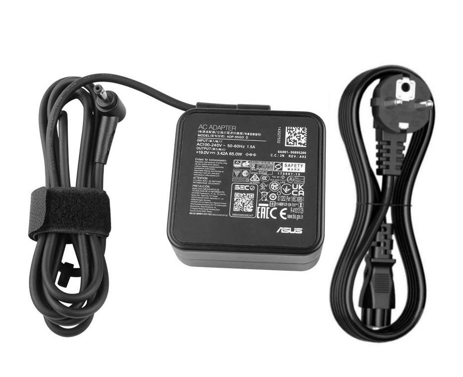 19V 3.42A 65W Origineel Asus 0A001-00031300 AC Adapter Voeding Oplader + Netsnoer