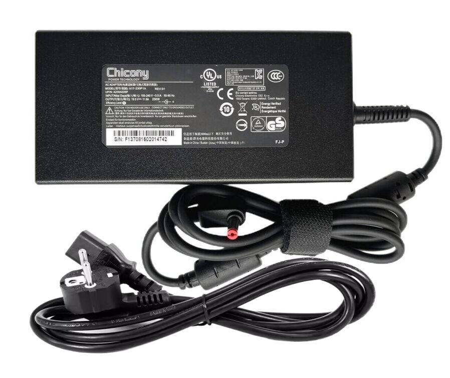 Origineel 19.5V 11.8A 230W 230W Acer Predator PT315-53-70RT Adapter Oplader + Gratis Koord