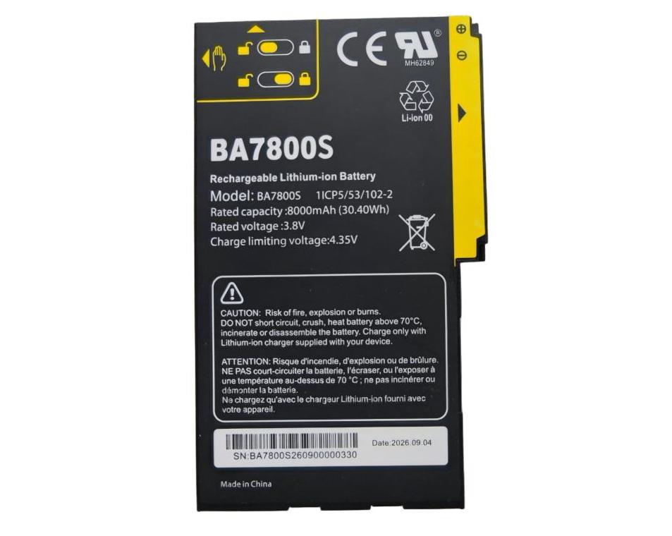 8000mAh 30.4Wh BA7800S BA7800 UniStrong A8 HD608 Handheld Controller Accu Batterij