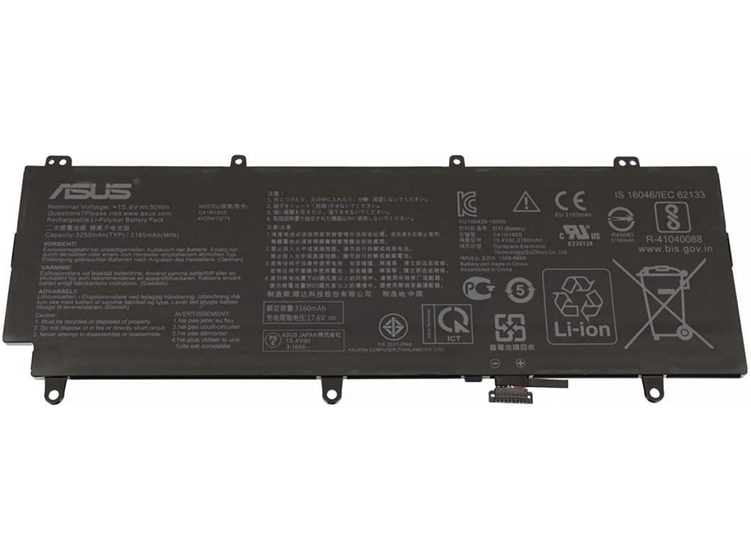3255mAh 50Wh Origineel Asus ROG Zephyrus S GX531GM-ES002T Accu Batterij