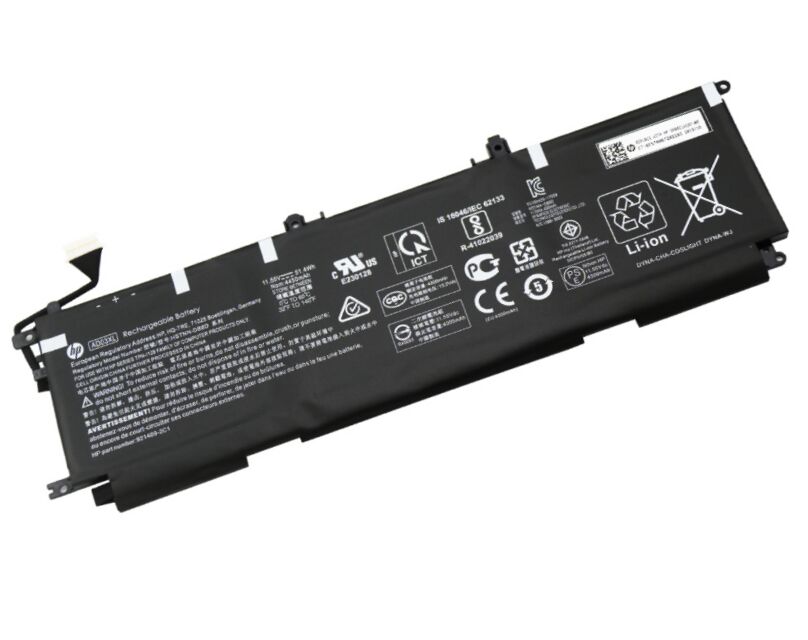 51.4Wh 4450mAh Accu Batterij Voor HP 921409-271