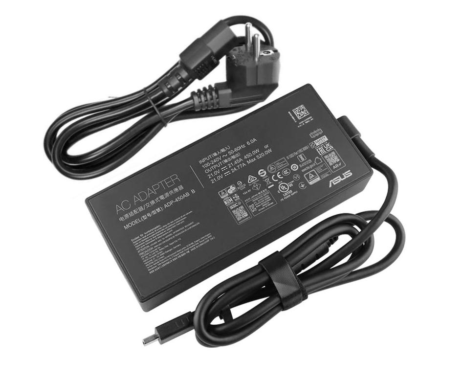 Origineel 450W/520W Asus ADP-450AB B Rectangle Conn Adapter Voeding Oplader + Netsnoer