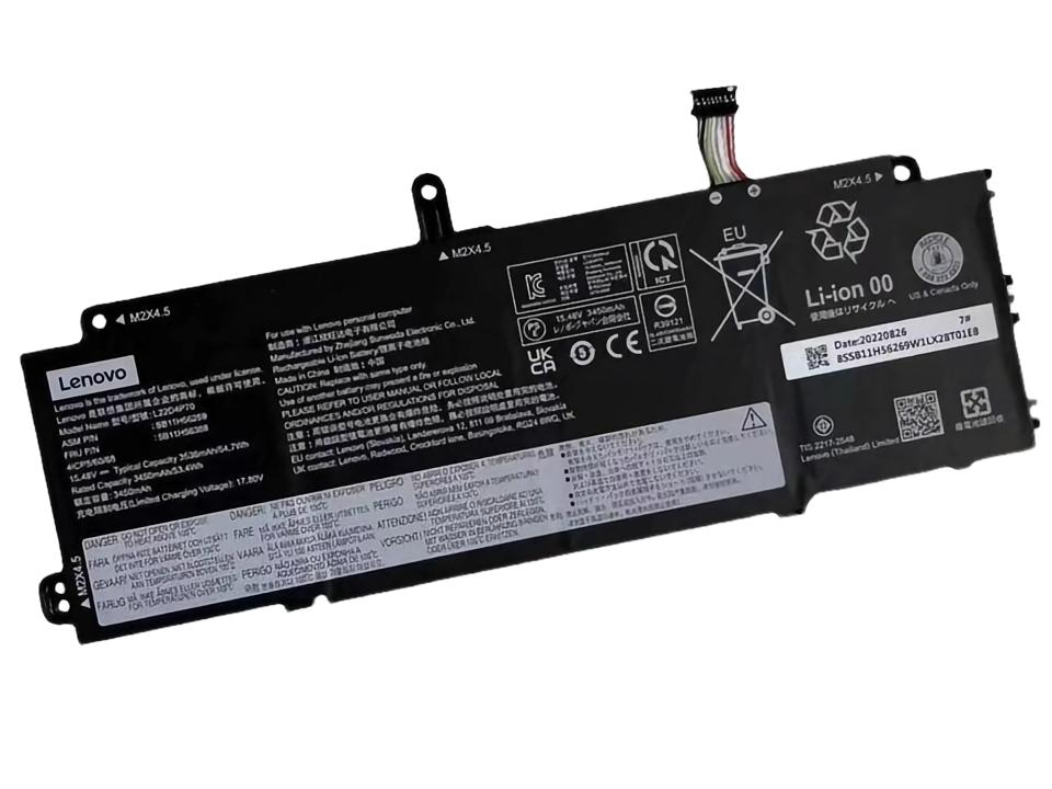Origineel 3536mAh 54.7Wh Accu Batterij voor Lenovo 5B11H56366