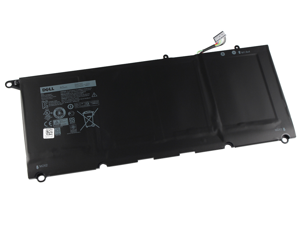 7.6V 60Wh Dell XPS 13 9360 i5-7200U Accu Batterij