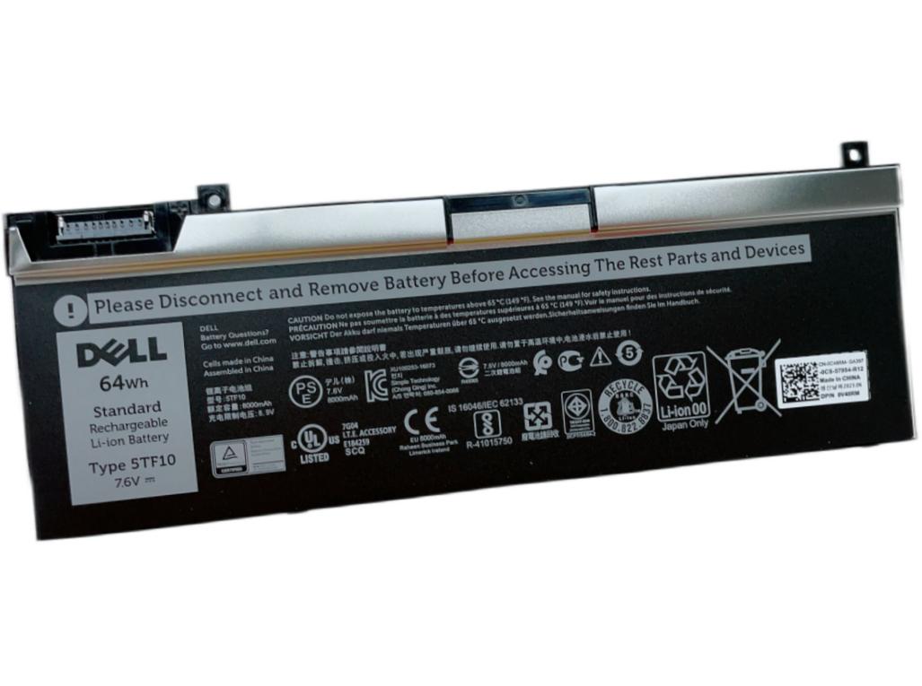 Origineel 8000mAh 64Wh Accu Batterij voor Dell 451-BCFT 451-BCGI 451-BCGO