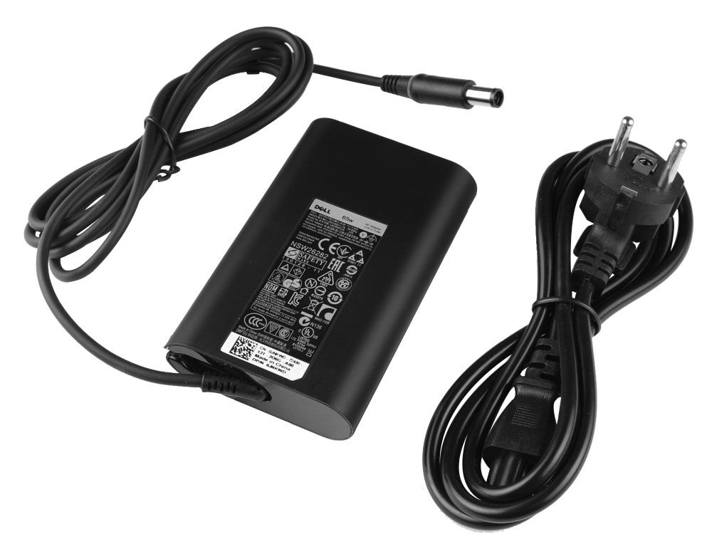 19.5V 3.34A 65W Dell 01XEN1 Adapter Oplader + Netsnoer