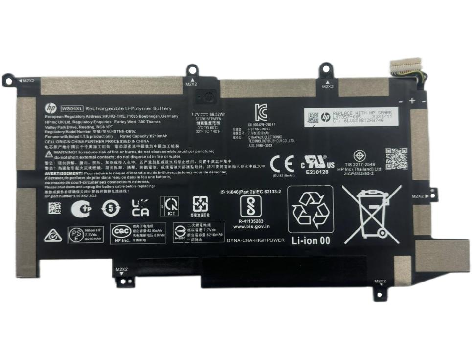 8210mAh 66.52Wh Origineel Accu Batterij Voor HP L97352-2D1 L97352-2D2 L97357-005