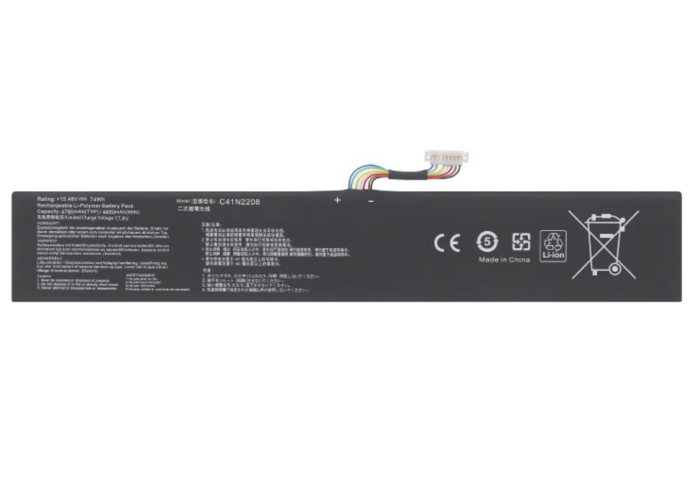 4780mAh 74Wh Accu Batterij Voor Asus C41N2208