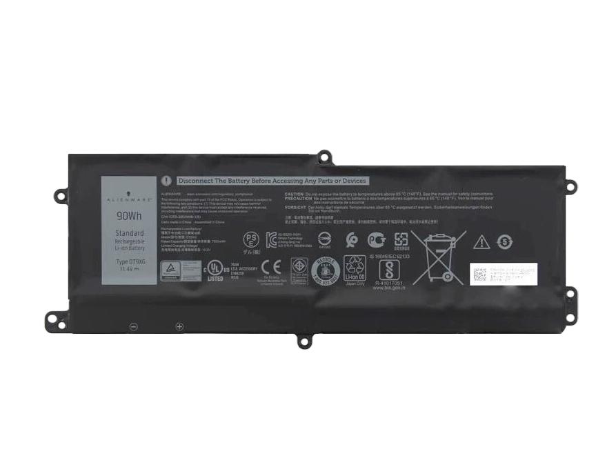 7890mAh 90Wh Origineel Accu Batterij Voor Dell 07PWXV 7PWKV KJYFY